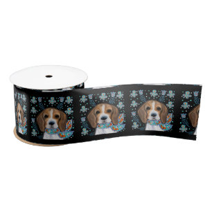 Ruban En Satin Beagle