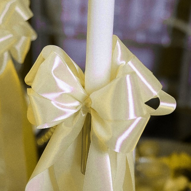 Ruban En Satin Beurre jaune (Créateur téléchargé)