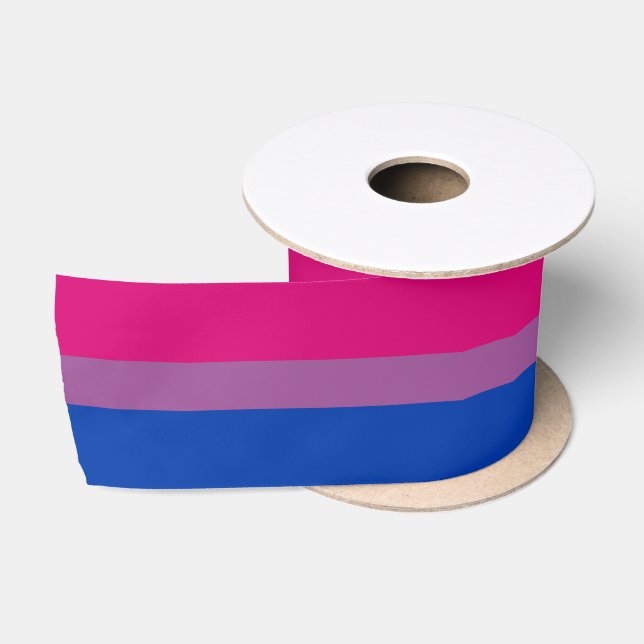 Ruban En Satin Bisexual pride (Bobine)