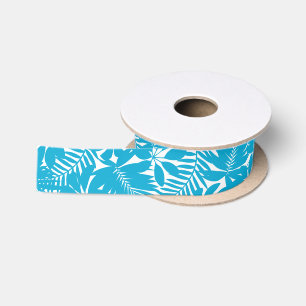 Ruban En Satin Bleu tropical