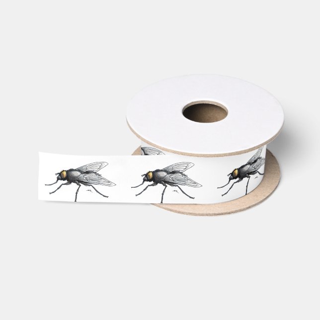Ruban En Satin bobine de ruban blanc Fly Buddy (Bobine)