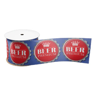 Ruban En Satin Boisson de bière Artisanat Bière Casquettes