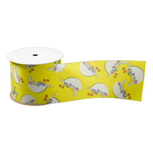 Ruban En Satin Bol de céréales Fête d'anniversaire Pyjama Enfants