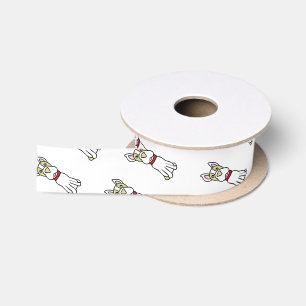 Ruban En Satin Boston Terrier