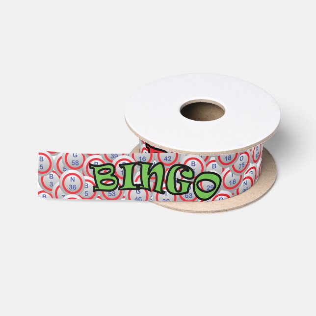 Ruban En Satin Boules de bingo-test (Bobine)