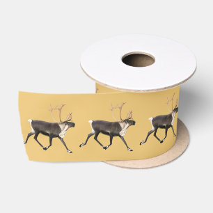 Ruban En Satin Bull Caribou
