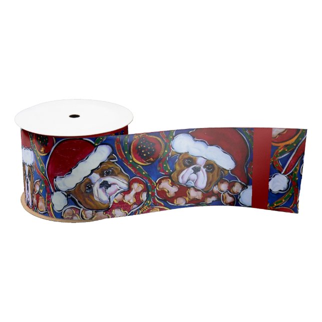 Ruban En Satin Bulldog (Bobine)