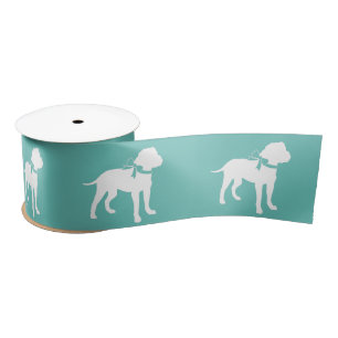 Ruban En Satin Bullmastiff Chien Chien Chien Chien Chiot