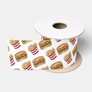 Ruban En Satin Burger d'appariement de restauration rapide classi