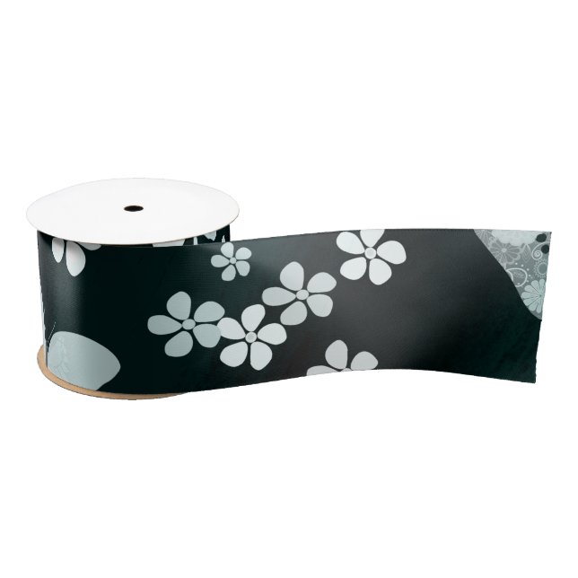 Ruban En Satin Butterfly Pattern 14 (Bobine)