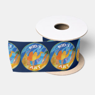 Ruban En Satin Camel Art by Kids