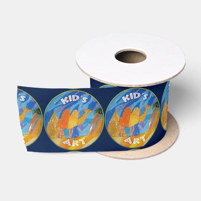 Ruban En Satin Camel Art by Kids (Bobine)