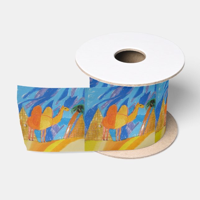 Ruban En Satin Camel Art by Kids (Bobine)