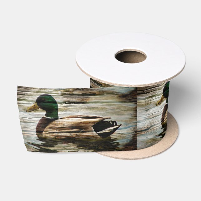 Ruban En Satin Canard (Bobine)