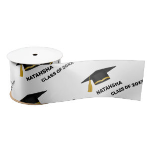 Ruban En Satin Célébration de graduation minimaliste moderne