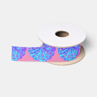 RUBAN EN SATIN CERCLE ABSTRAIT WYCINANKI