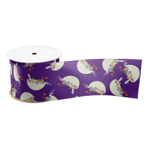 Ruban En Satin Cereal Bowl Slepover fête d'anniversaire