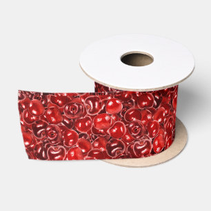 Ruban En Satin Cerises sucrées