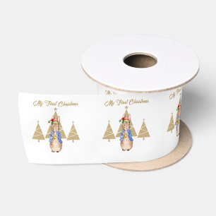 Ruban En Satin Chapeau de Père Noël de lapin classique Premier ar