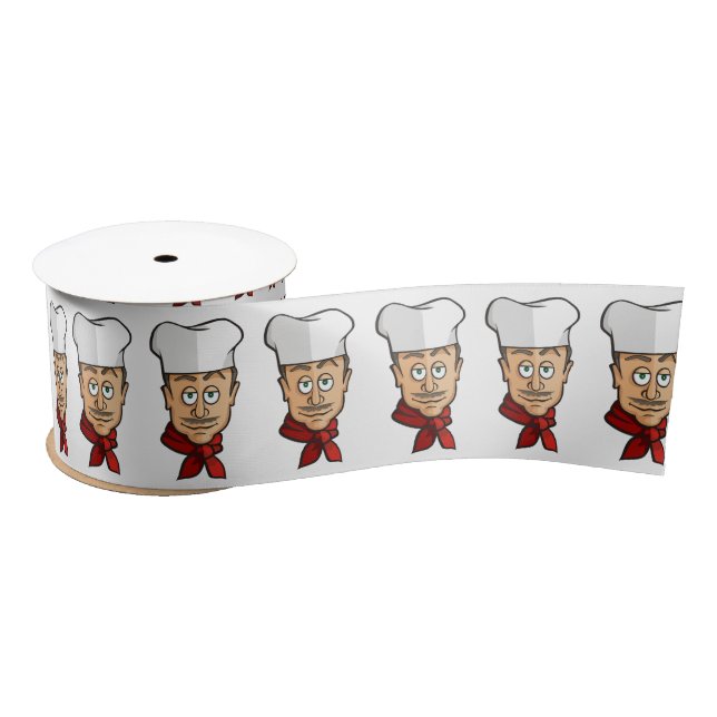Ruban En Satin Chef (Bobine)