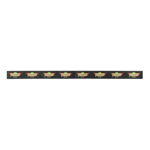 RUBAN EN SATIN CHIEN CHAUD