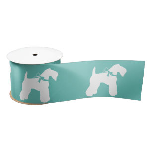 Ruban En Satin Chien de Kerry Blue Terrier Chien Chien Puppy