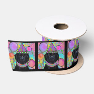 Ruban En Satin Chien de Terre-Neuve