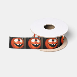 Ruban En Satin Citrouille fou