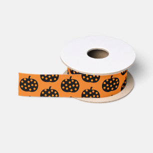 Ruban En Satin Citrouilles de Satin Ribbon-Halloween