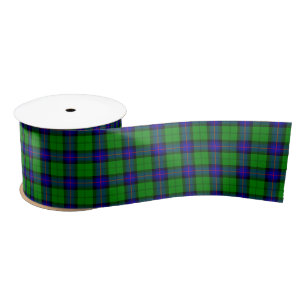 Ruban En Satin Clan Armstrong Tartan