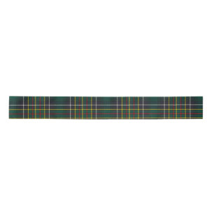 Ruban En Satin Clan Cockburn Tartan Plaid