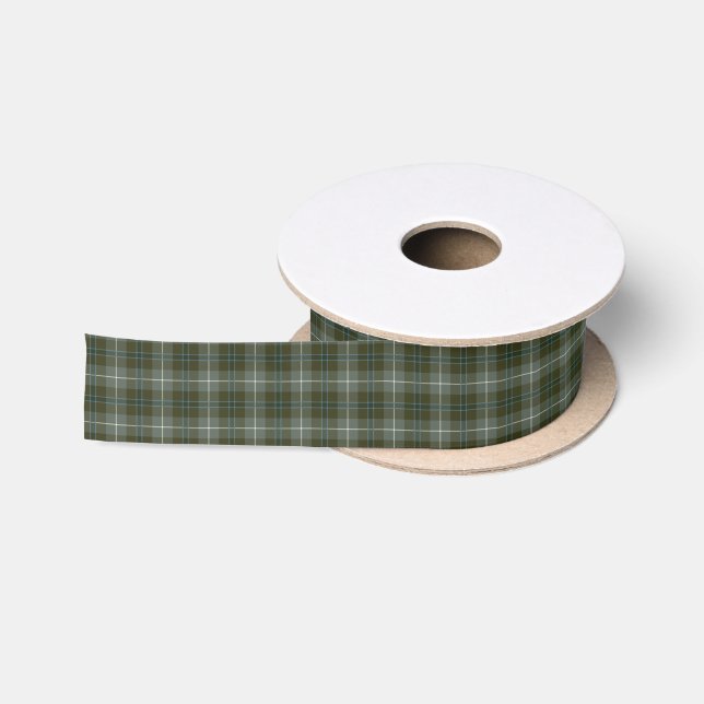 Ruban En Satin Clan Douglas Patiné Tartan (Bobine)