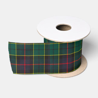 Ruban En Satin Clan Forsyth Tartan Plaid