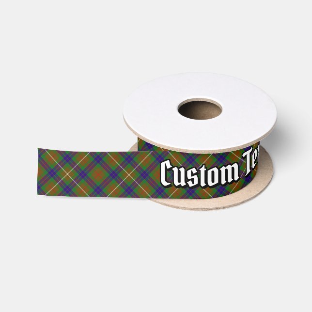 Ruban En Satin Clan Fraser Chasse Tartan (Bobine)