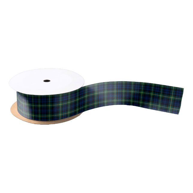 Ruban En Satin Clan Gordon Tartan (Bobine)