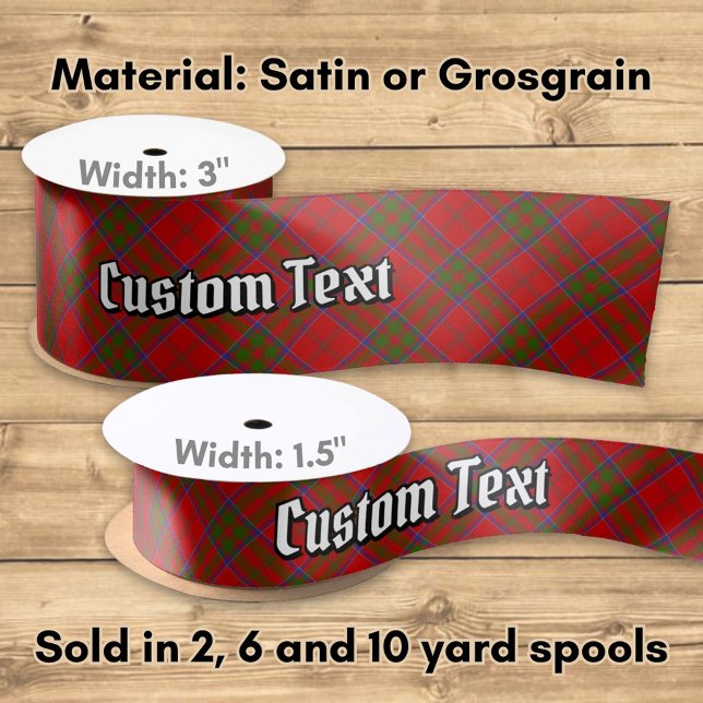 Ruban En Satin Clan MacDonald du ruban Keppoch Tartan Satin (Créateur téléchargé)