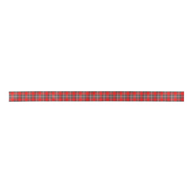 Ruban En Satin Clan MacGregor Tartan moderne (Devant)