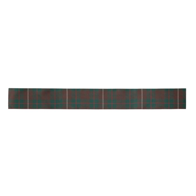 Ruban En Satin Clan Mackinnon Tartan Plaid (Devant)