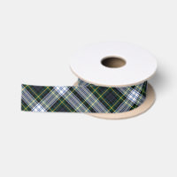 Clan Plaid Gordon Vert Blanc Noir Chèque Tartan