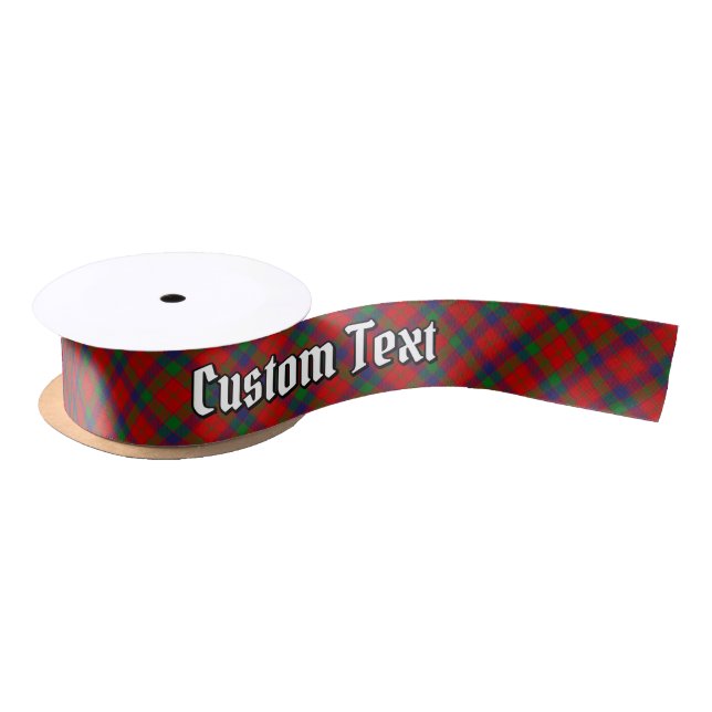 Ruban En Satin Clan Robertson Tartan (Bobine)