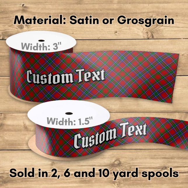 Ruban En Satin Clan Sinclair Tartan (Créateur téléchargé)