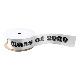 Ruban En Satin Classe de la Journée des diplômes de 2020 par Janz