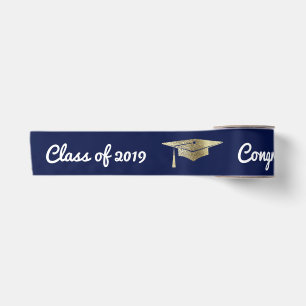Ruban En Satin Classe d'obtention du diplôme de félicitations de