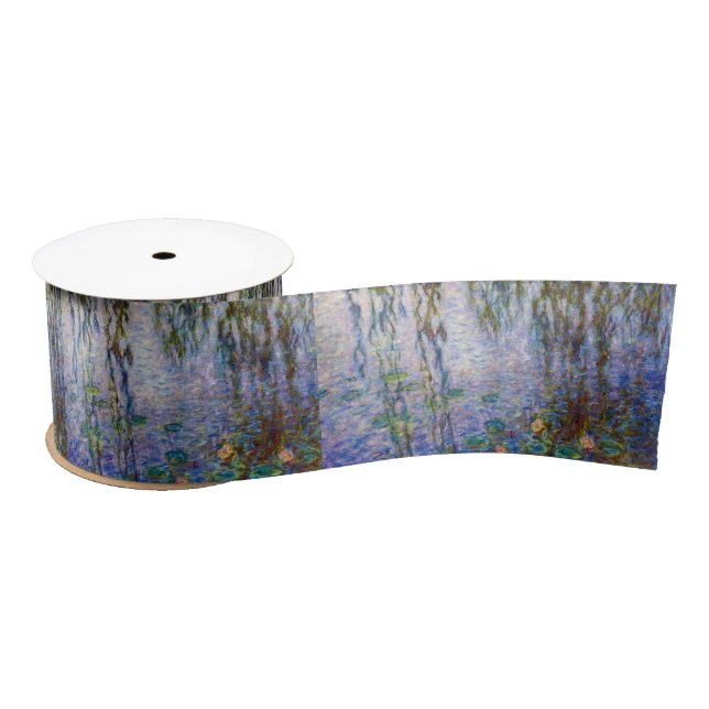 Ruban En Satin Claude Monet - Lys d'eau (Bobine)