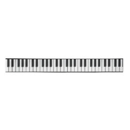 Ruban En Satin Clavier de piano noir et blanc