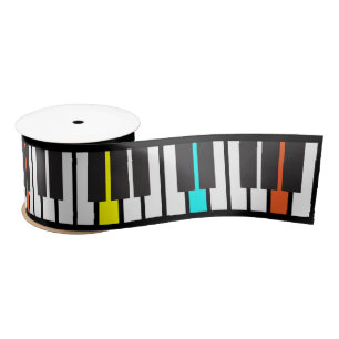Ruban En Satin Clavier pour piano