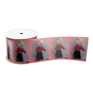 Ruban En Satin Clown/Pallaso/Clown