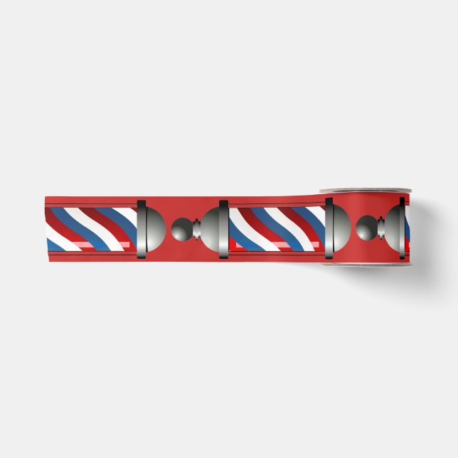 Ruban En Satin Coiffeur moderne Polonais (Devant)