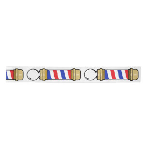 Ruban En Satin Coiffeur Polonais d'or