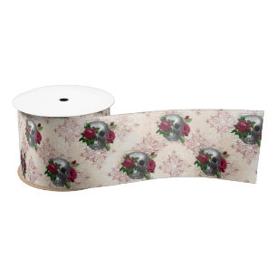 Ruban En Satin Conception de la série de décoration gothique 16